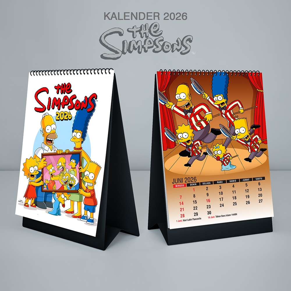 

Kalender Meja 2026 The Simpsons (preorder)