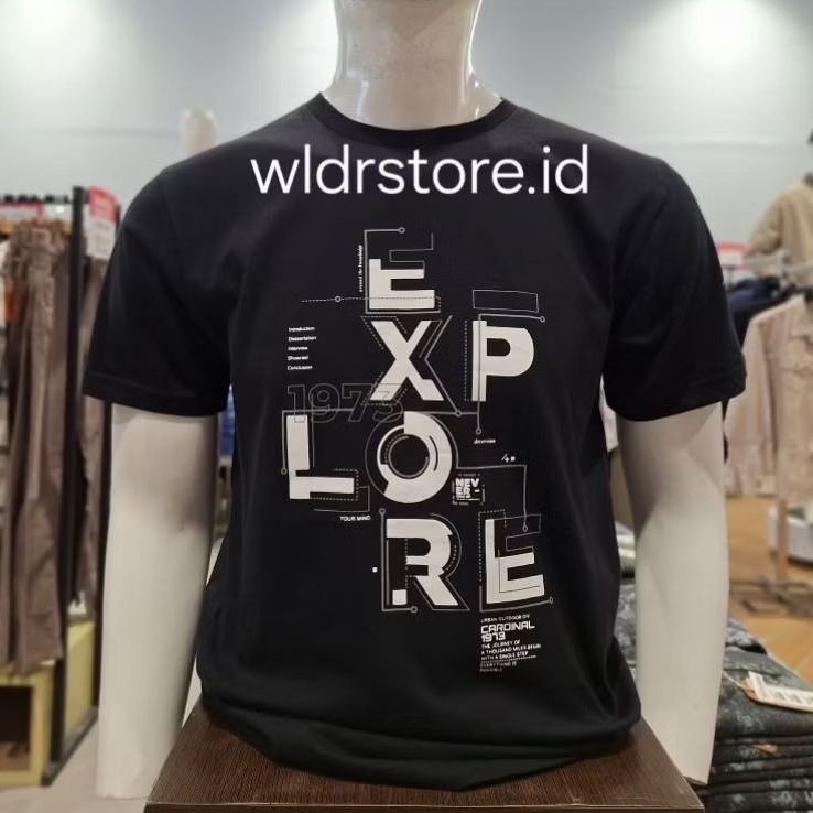 CARDINAL CASUAL ORIGINAL KAOS PRIA 2237 HITAM
