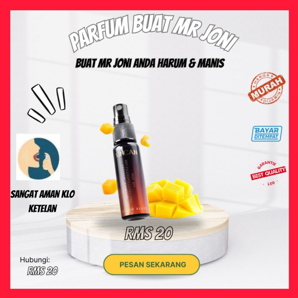 xincan pengharum perawatan pribadi pria perlindungan anti bacterial aromatic care spray gentlemans