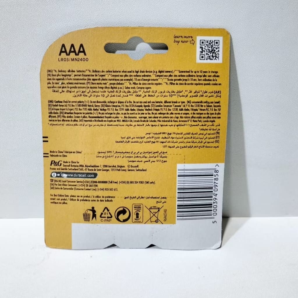 Mitsuyama_ Baterai Duracell Lithium 3V /Cr 123 Batere Duracell Bateryy