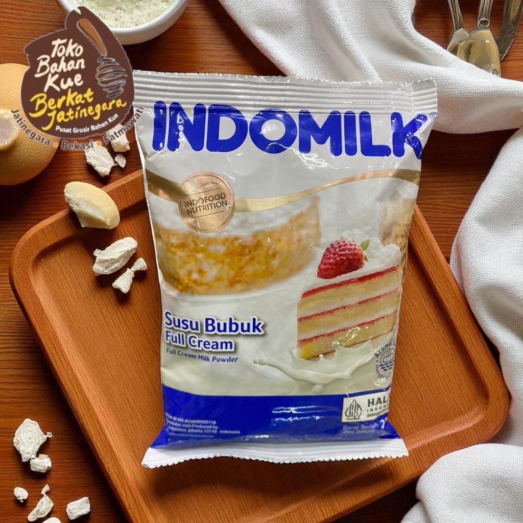 SUSU INDOMILK FULL CREAM KEMASAN 250 GR / SUSU BUBUK