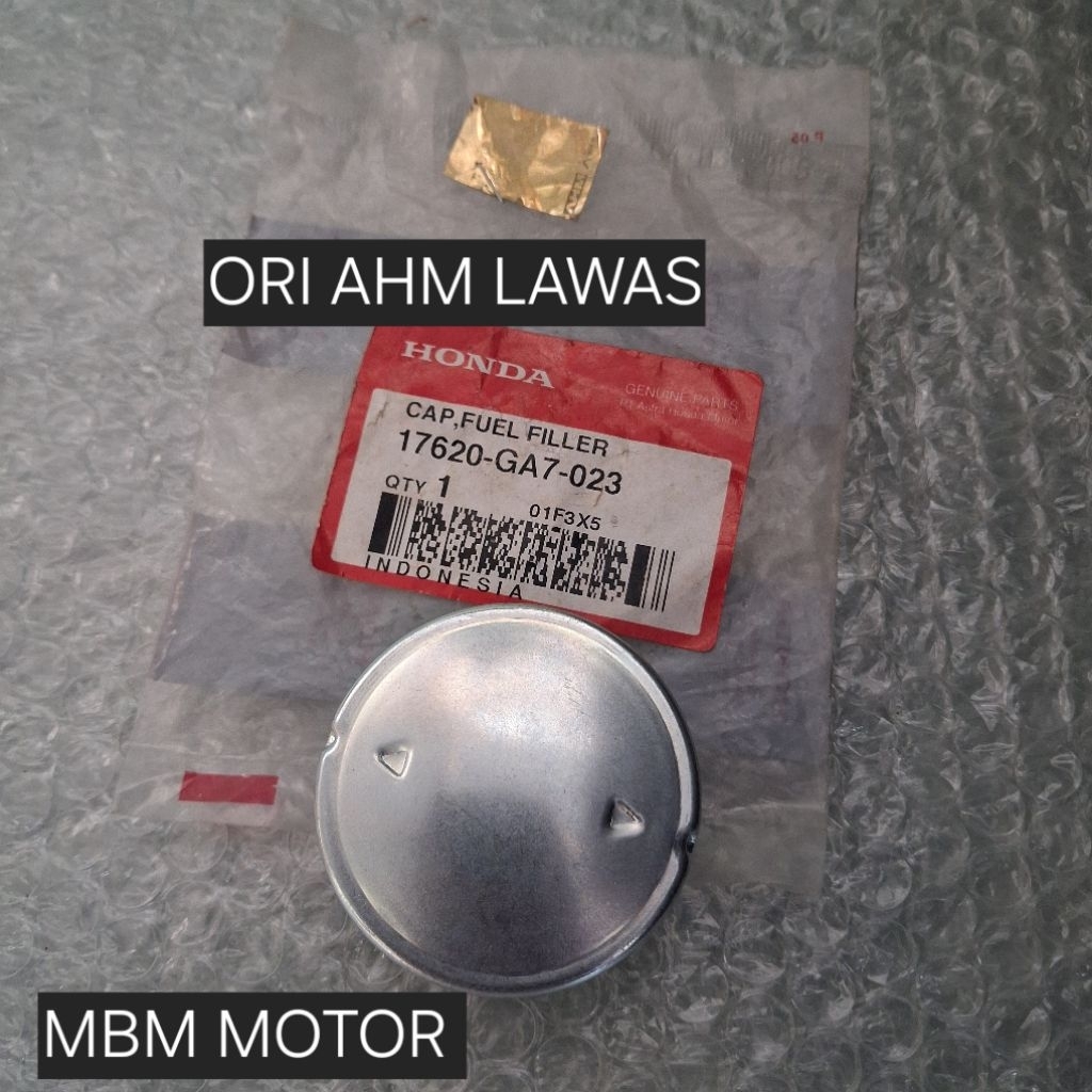 TUTUP TANGKI TENGKI HONDA ASTREA 800 STAR PRIMA GRAND LEGENDA SUPRA ORI NOS AHM 17620-GA7-023 TUTUP 
