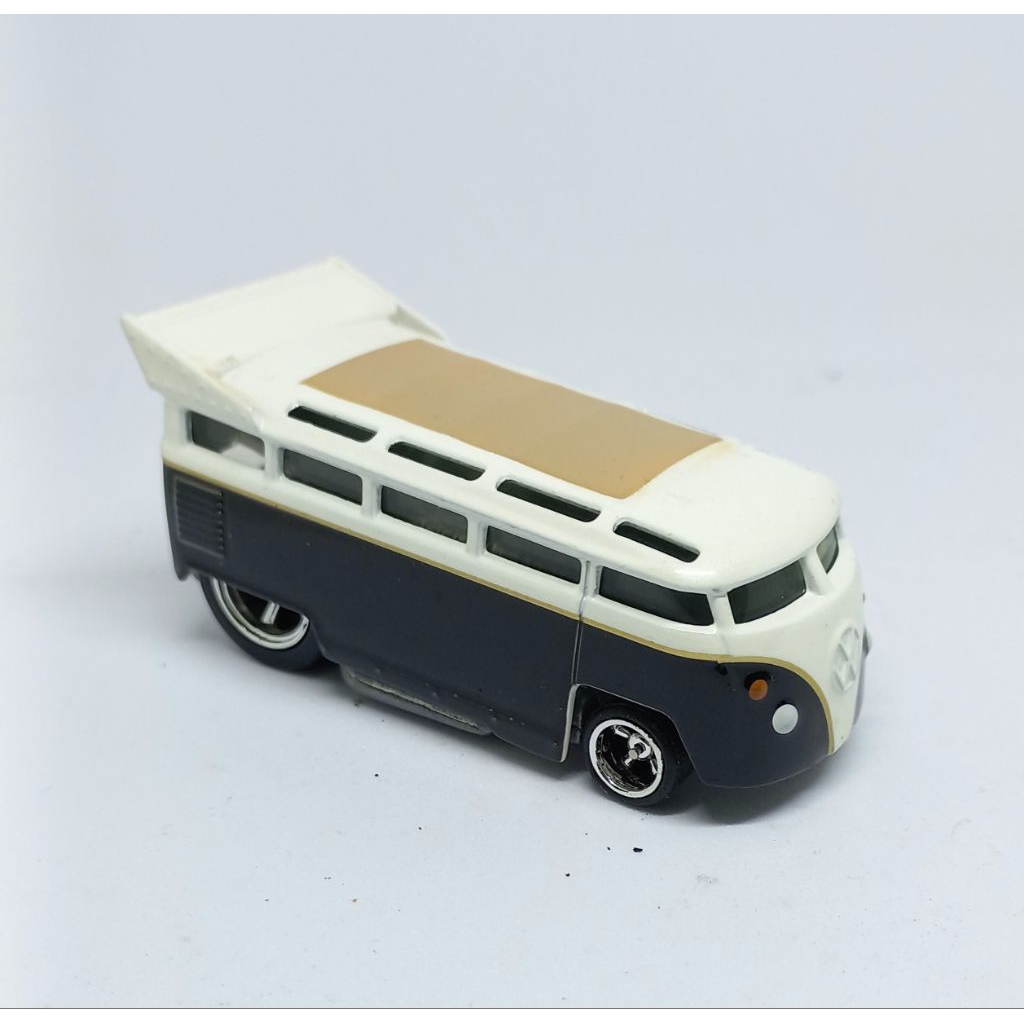 hot wheels volkswagen vw t1 drag bus phil's garage loose diecast (t)