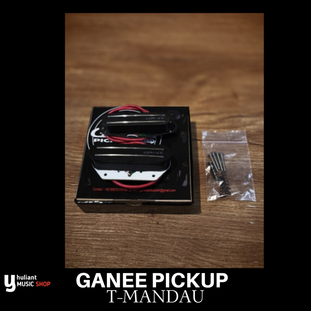 Ganee Pickups T Mandau Telecaster Hotrail Pickup set
