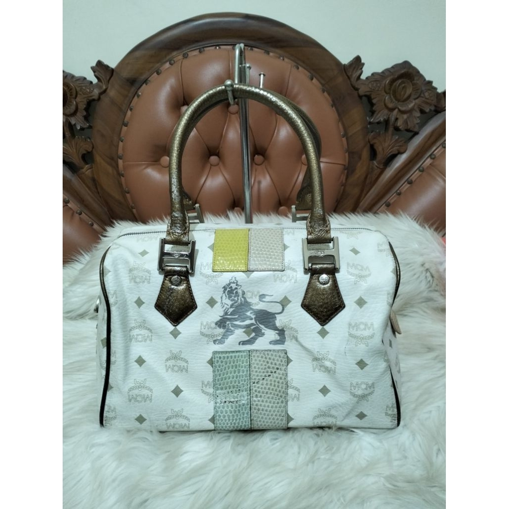 MCM Speedy Top Handle