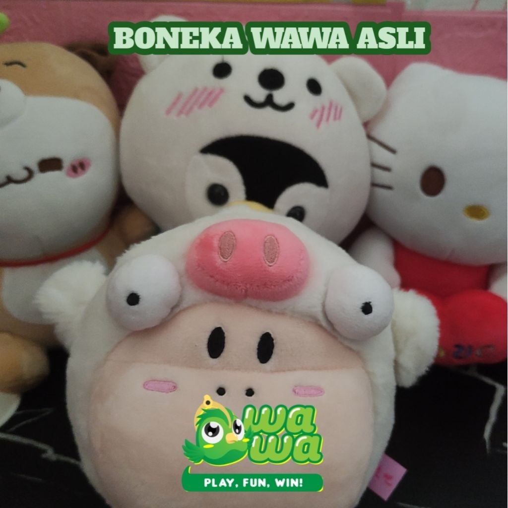 Boneka Wawa Games ASLI dari game capit boneka