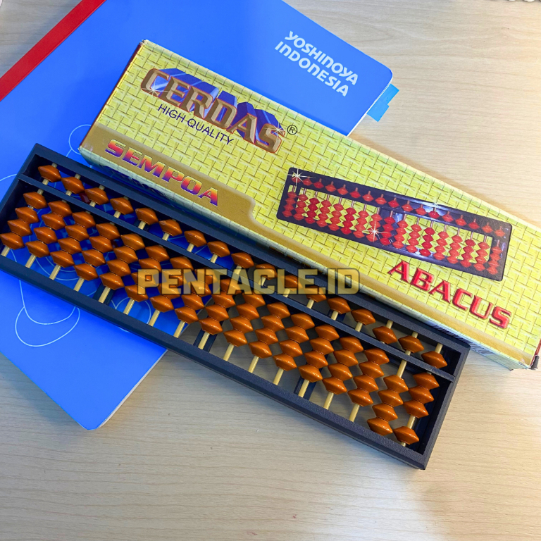 Sempoa Abacus Alat Bantu Hitung Mathematics Vintage Calculating Style Peralatan Termurah Counting To
