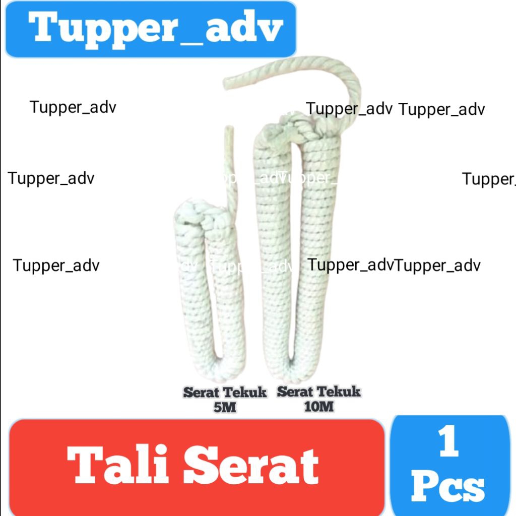 Tali Pramuka Serat Panjang 5M & 10M / Tali Serat Tekuk  / Tali Serat Pramuka / Tali Pramuka / Tali T