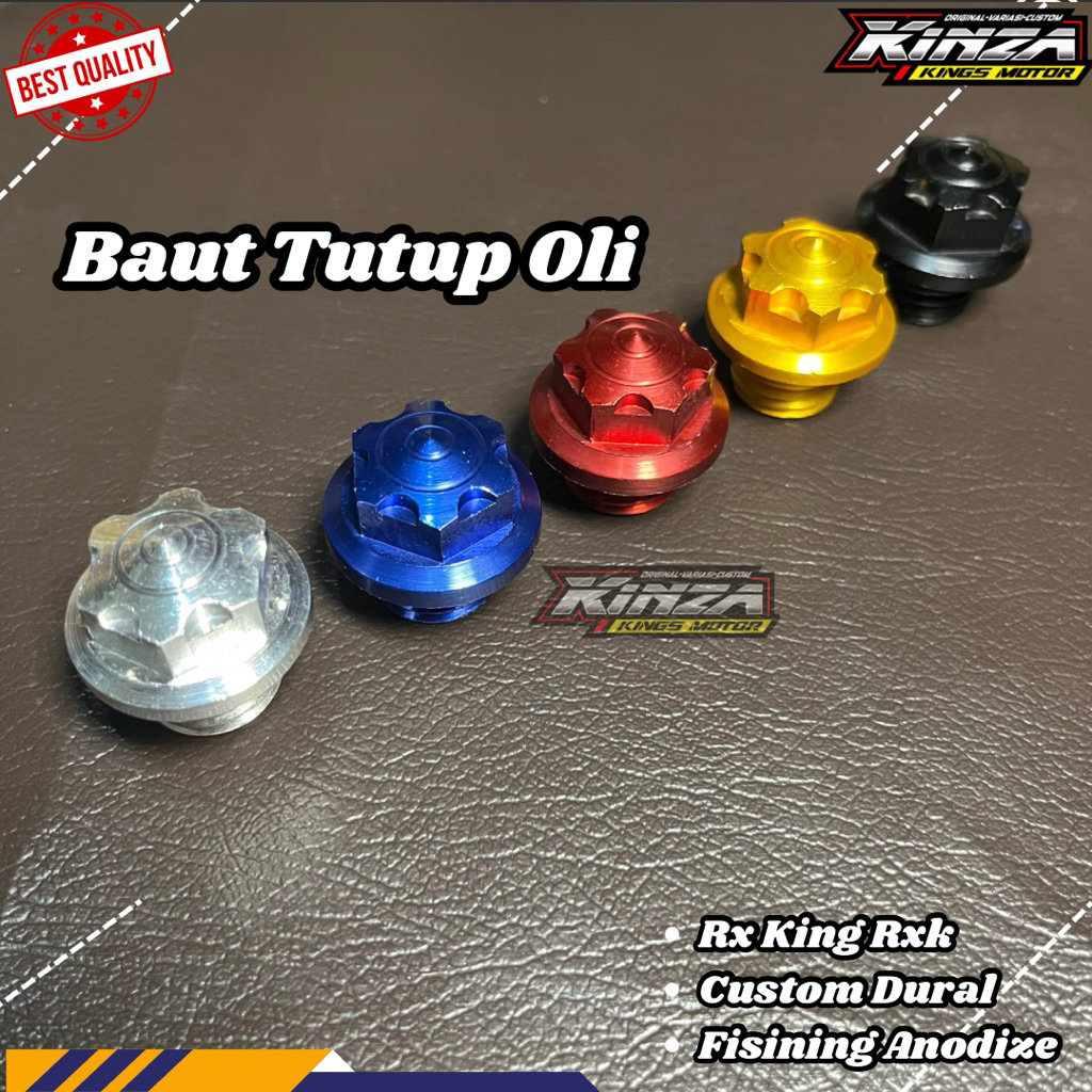 BAUT TUTUP OLI ATAS DURALIUM UNIVERSAL RX KING NINJA F1ZR SCOOPY BEAT DLL