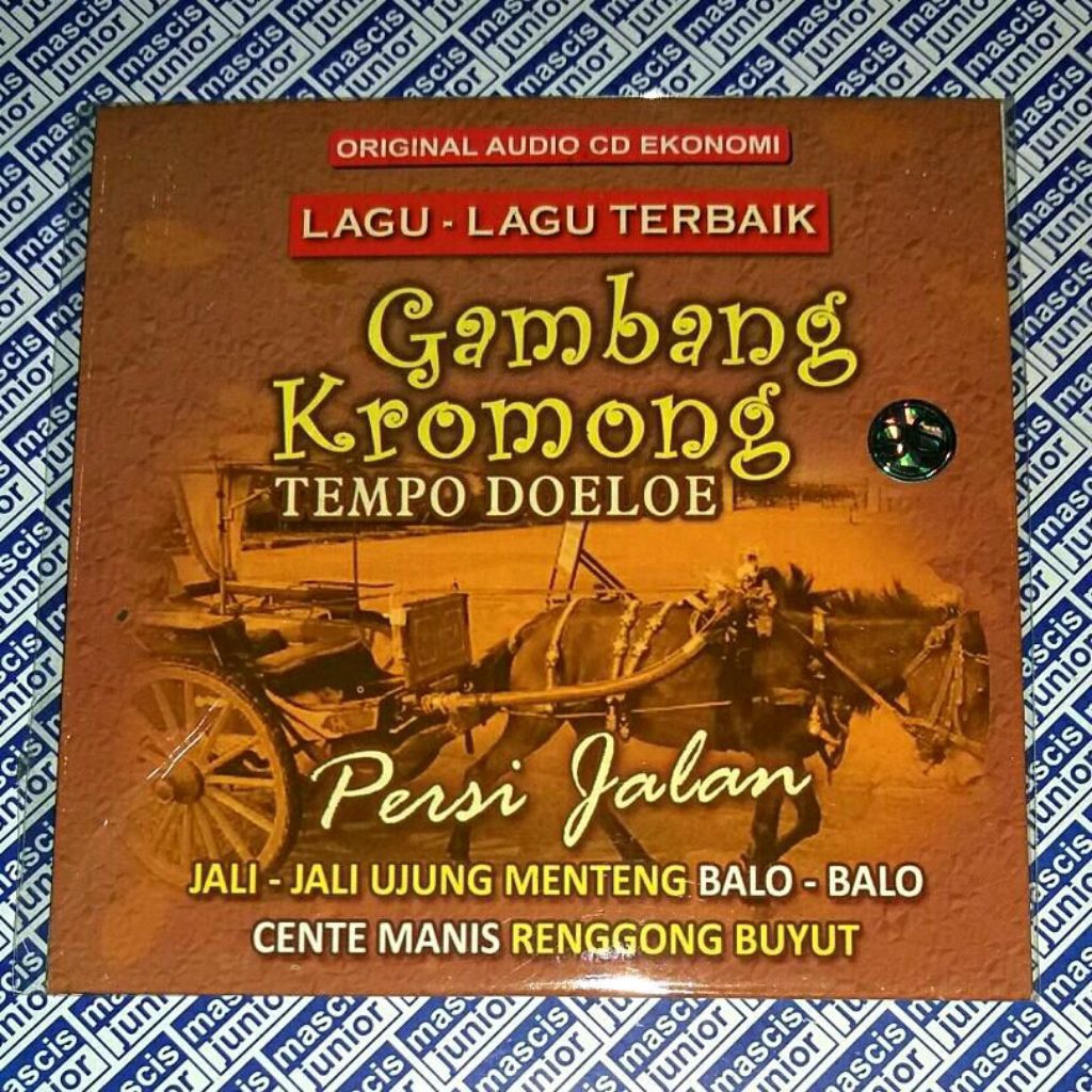 CD Lagu Lagu Terbaik Gambang Kromong Tempo Doeloe Persi Jalan Gambang Kromong Modern Naga Sari