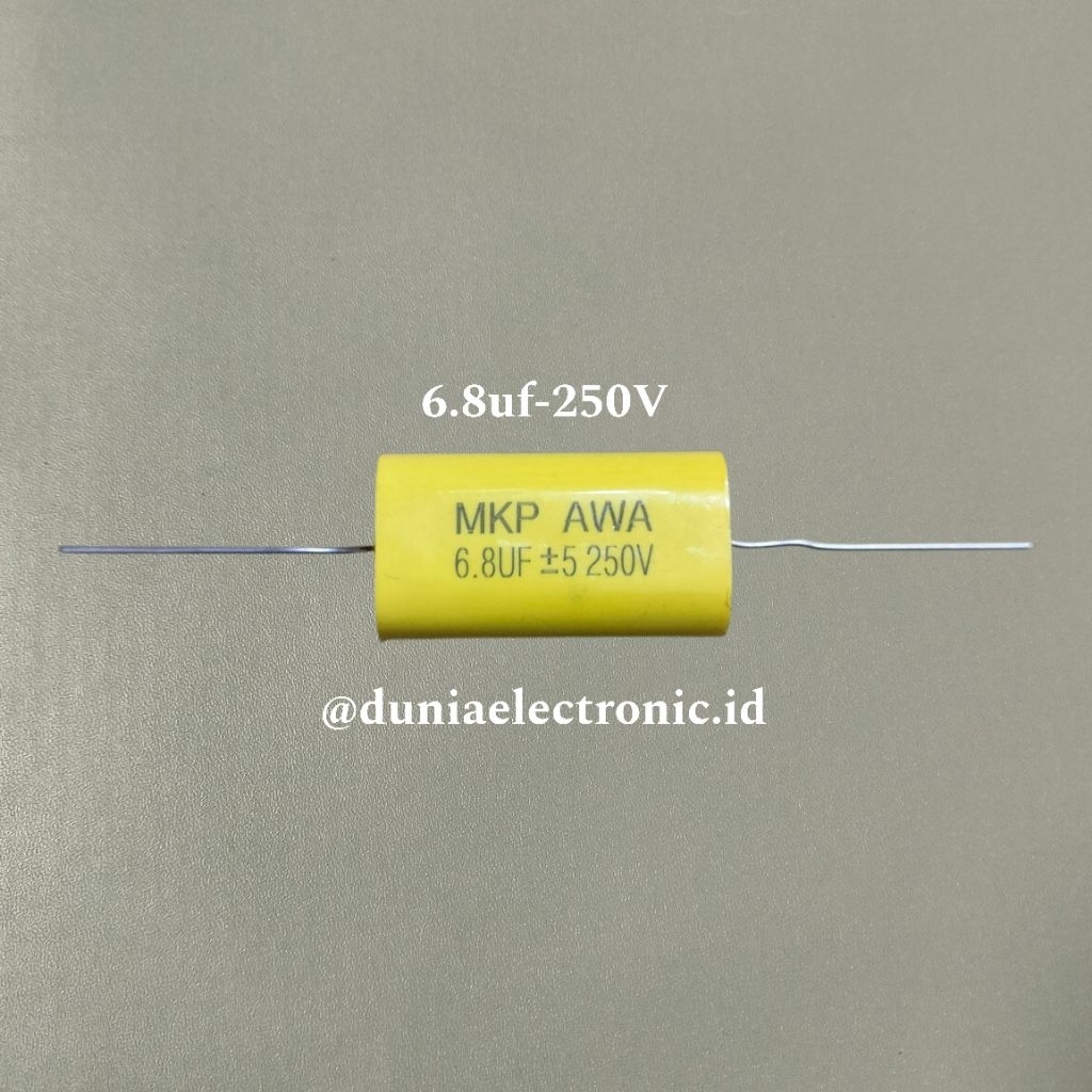 Kapasitor Audiophiler MKP 6.8UF - 250V Kuning