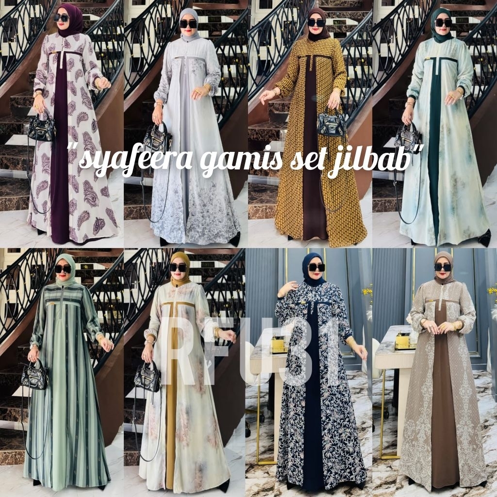SYAFEERA GAMIS SET JILBAB