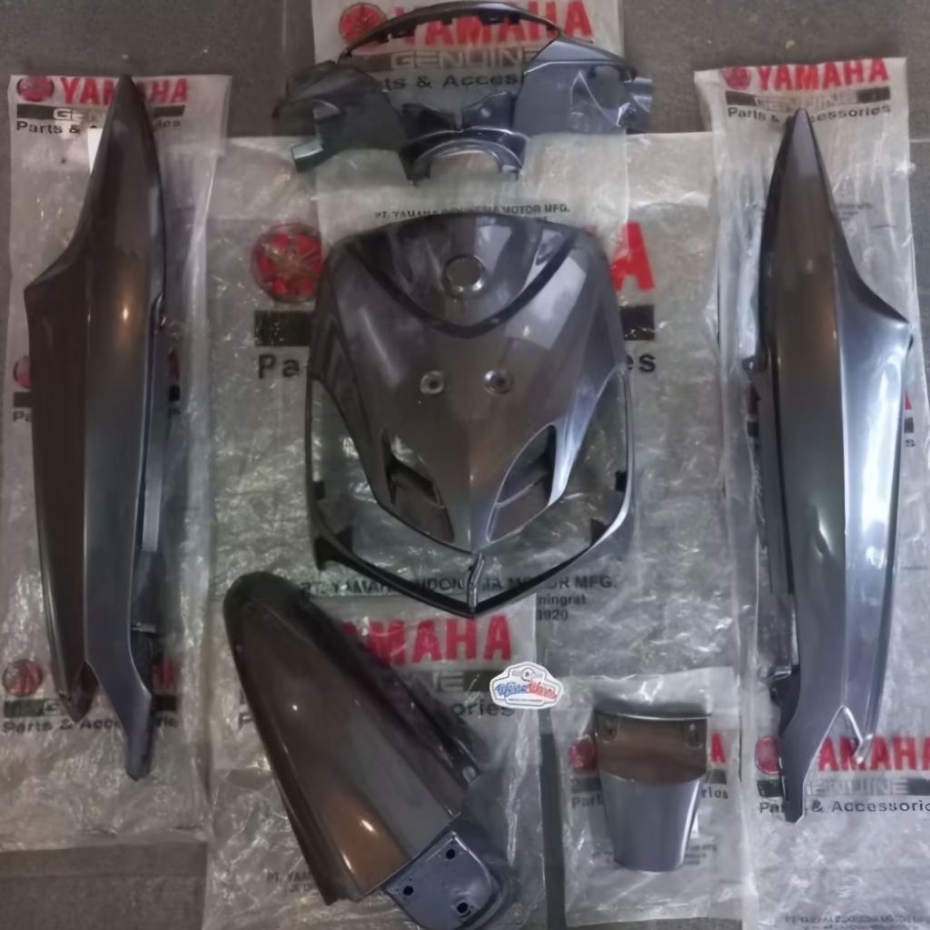 BODY ALUS YANG MIO SMILE ORIGINAL YAMAHA ABU GREY ABU-ABU