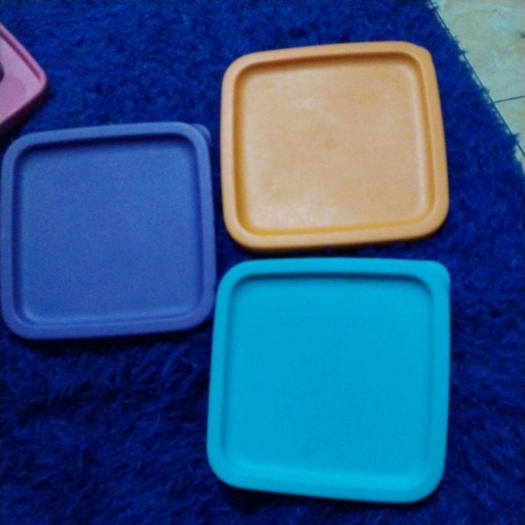SECOND TUTUP SUMMER TUPPERWARE AMAN BAGUS