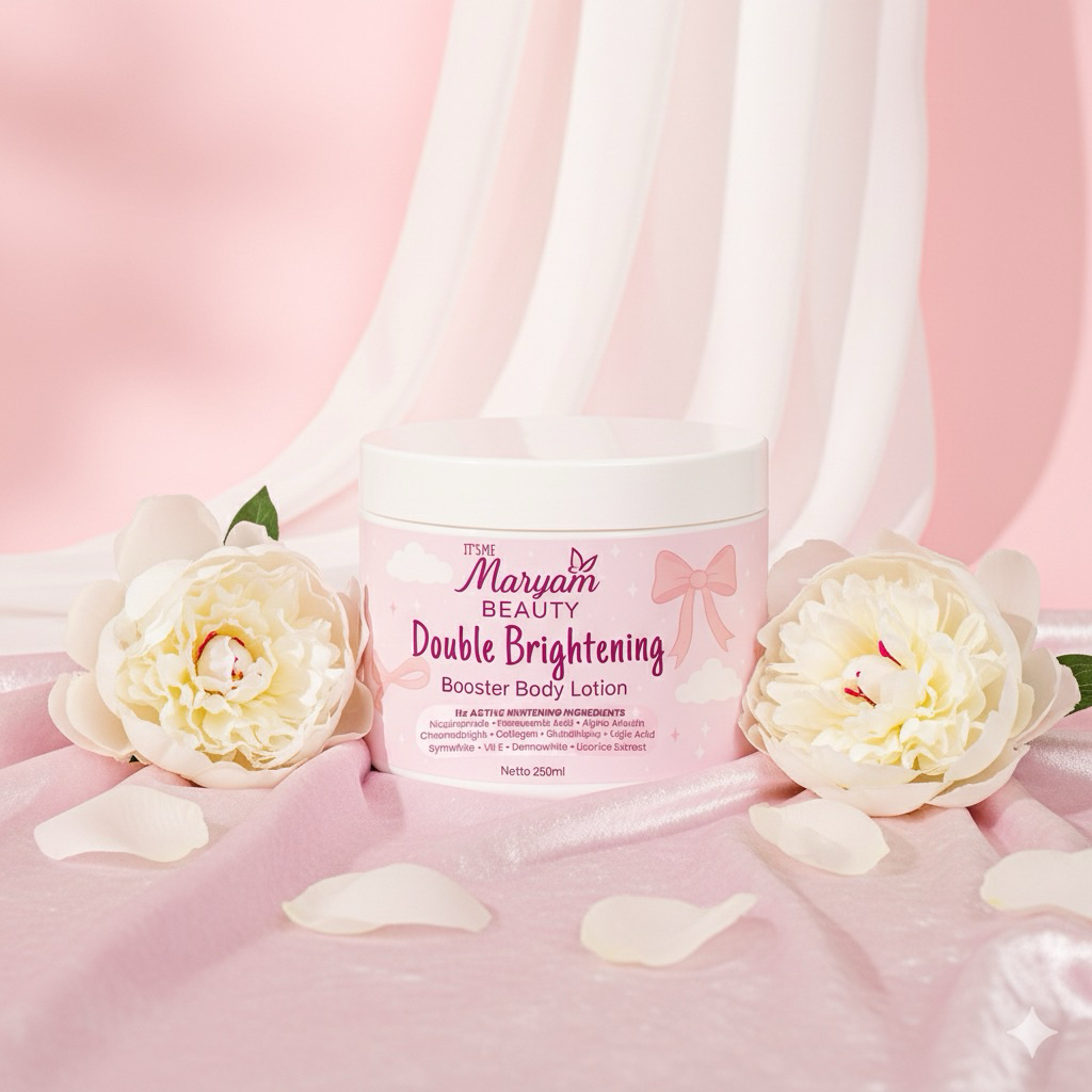 Handbody Maryam Beauty 250ml | HB Dosting | HB Mencerahkan | Handbody mencerahkan, memutihkan, handb
