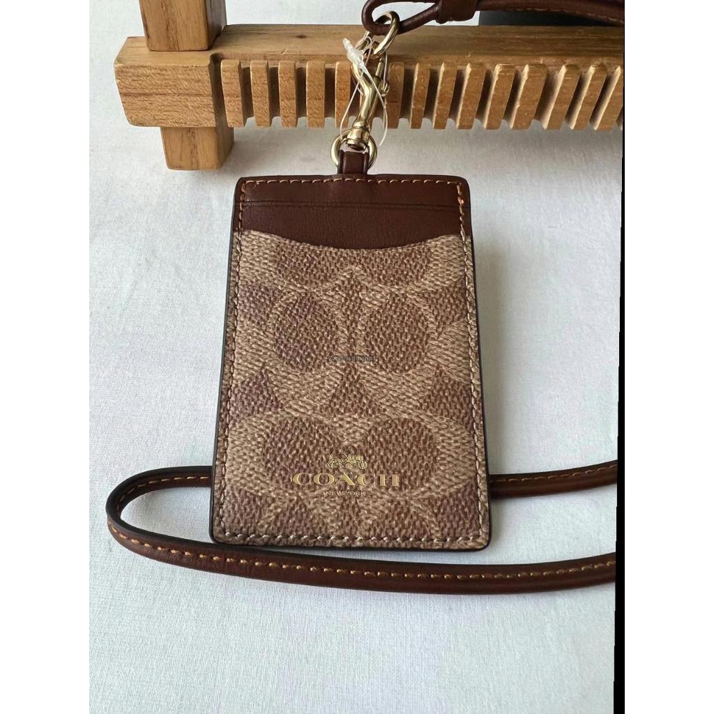 

Co A Ch Lanyard Sign Tan/ Brown