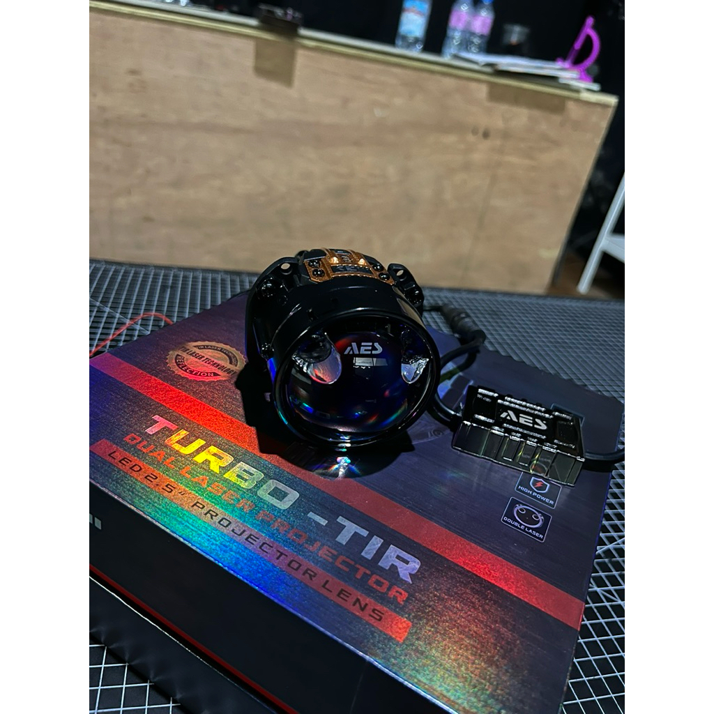 AES| BILED PROJECTOR AES TURBO – DOUBLE LASER