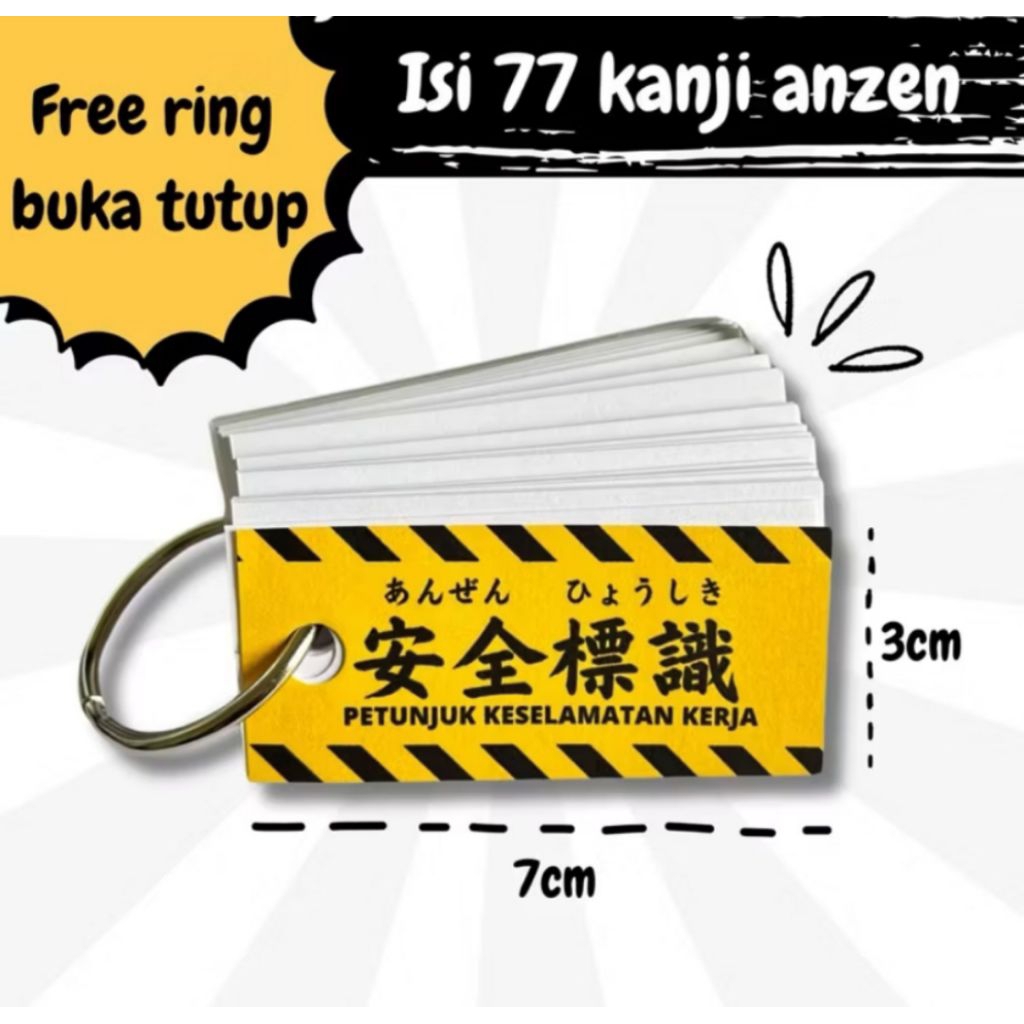 KANJI ANZEN KANJI KESELAMATAN KERJA