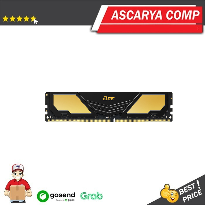 TEAM Elite Plus Black 8GB DDR4 3200MHz