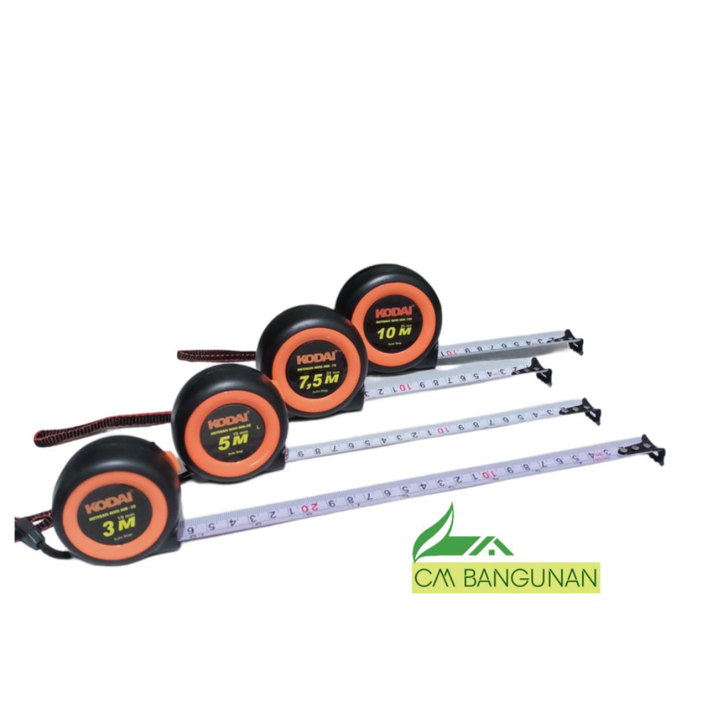 Tecnic_Capital Meteran Tukang Kodai / Meteran Auto Stop Kodai / Meteran Mini Kodai / Measuring Tape