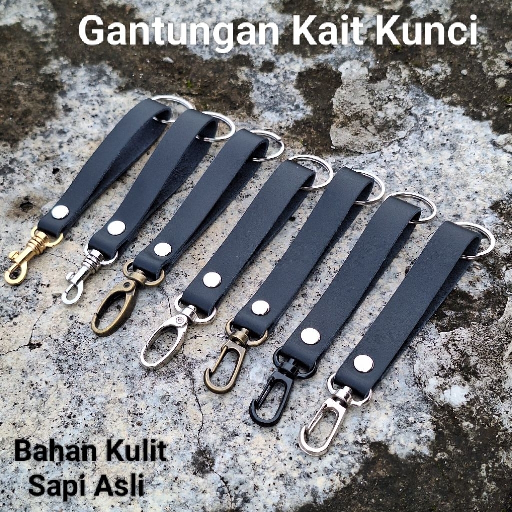 Gantungan kunci Motor Kulit Sapi Asli Gantungan kunci Serba Guna Pengait Gantungan kunci Kulit Asli