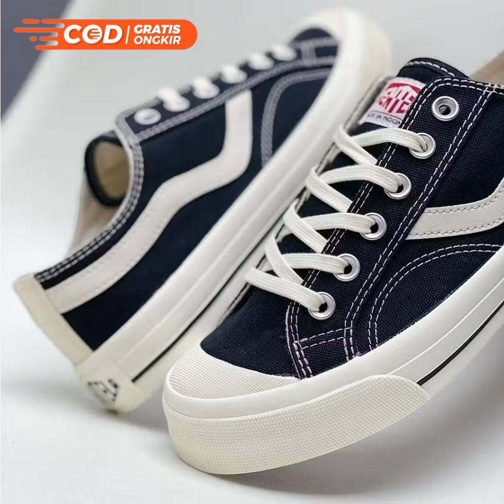 Ventela Public Low Black Natural [PREMIUM]/Sepatu sekolah/Sepatu ventela/Ventela/Ventela ORIGINAL 10