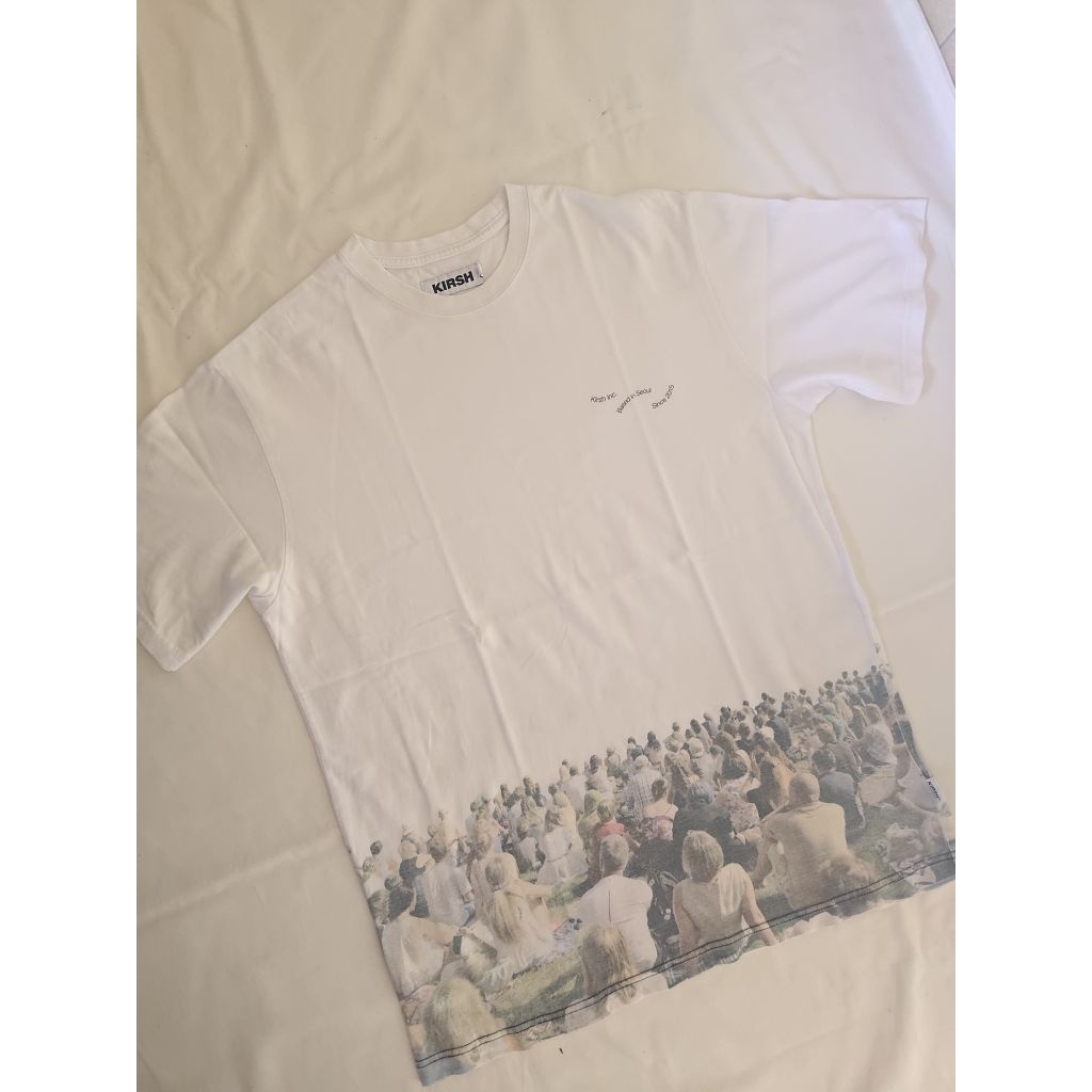 Baju Kaos KIRSH Putih Art Cakep