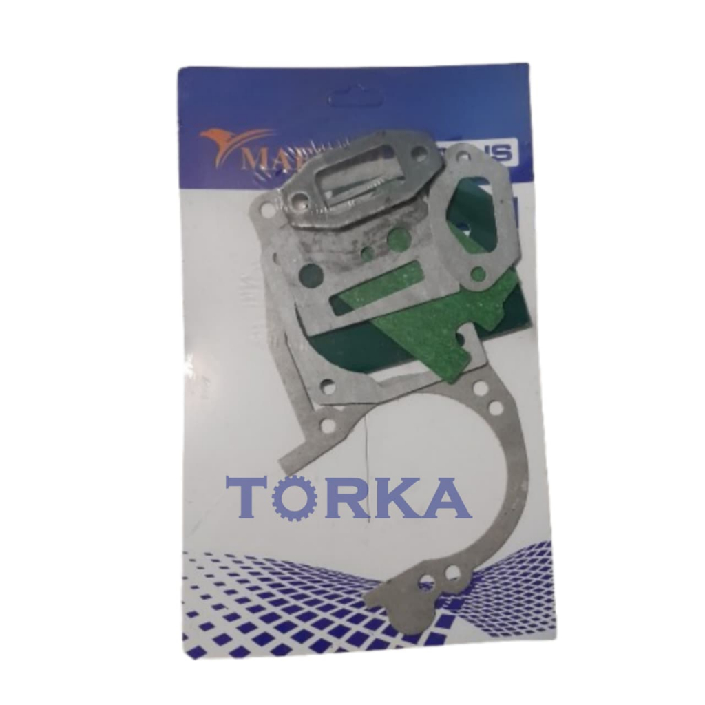 Packing set untuk Chainsaw MAESTRO CS6500L Gasket Kit mesin Senso