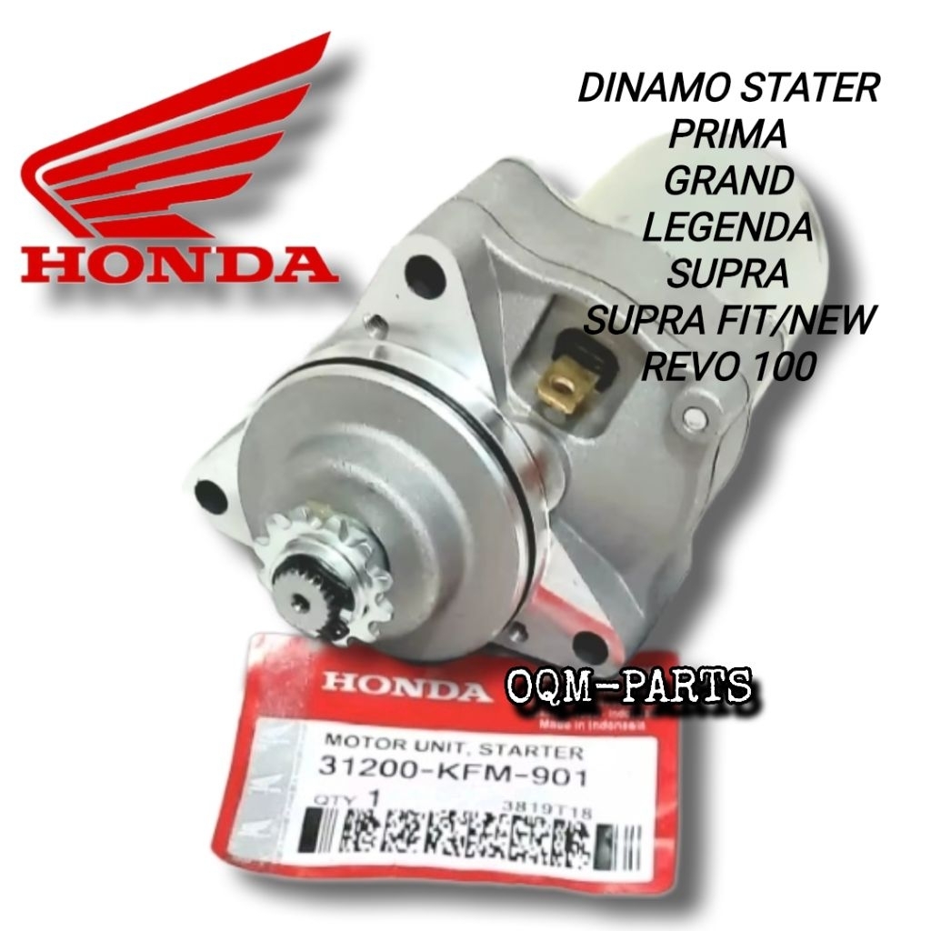 DINAMO STATER STARTER MITSUBA SUPRA X GRAND REVO LAMA KFM GN5