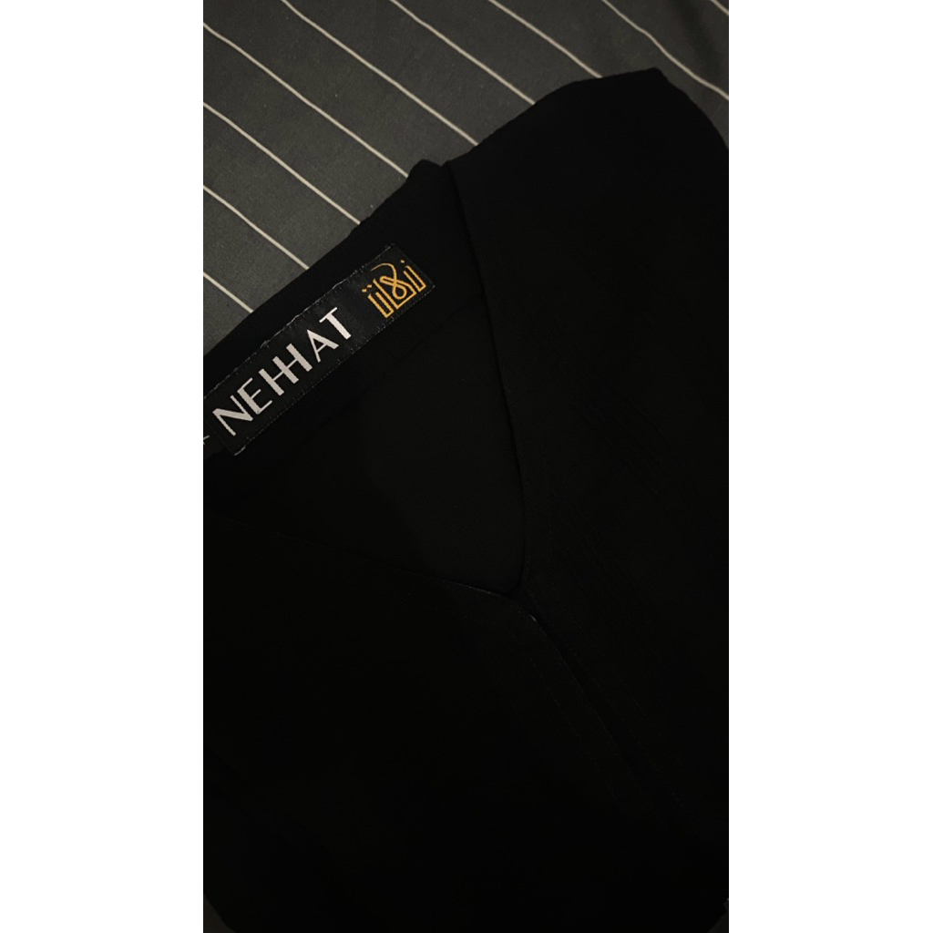 Preloved Nehhat Modest Isha Abaya Black