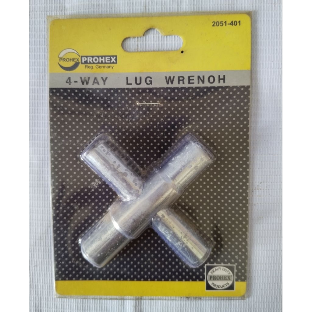 kunci roda 4 arah (4-Way Lug Wrench) merek Prohex,