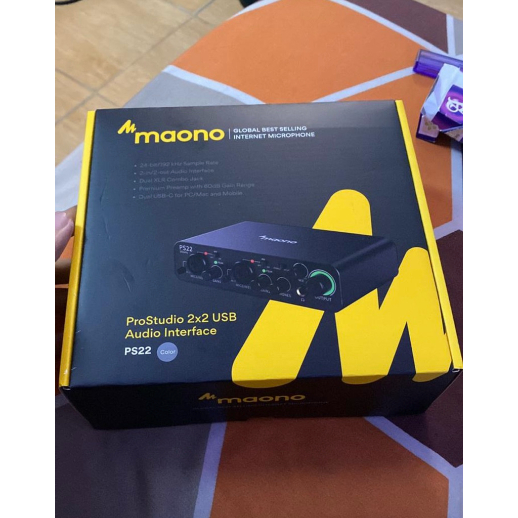 audio interface maono ps22