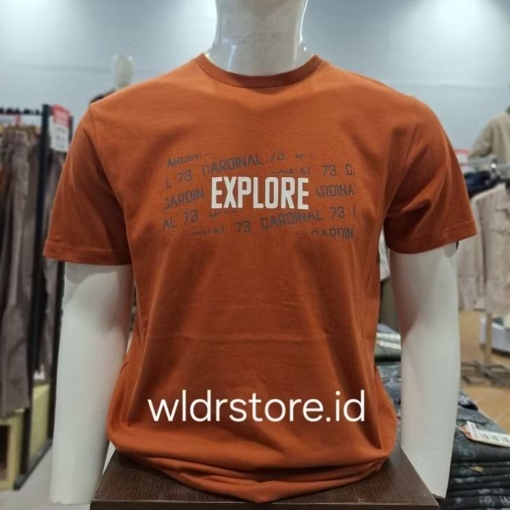 CARDINAL CASUAL ORIGINAL KAOS PRIA 2222 ORANGE