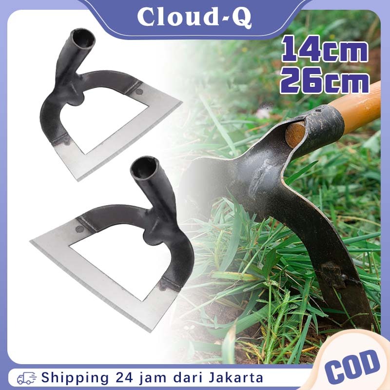 Cangkul Berongga Baja Mangan / Cangkul Rumput Gulma / Cangkul Garuk Tanah