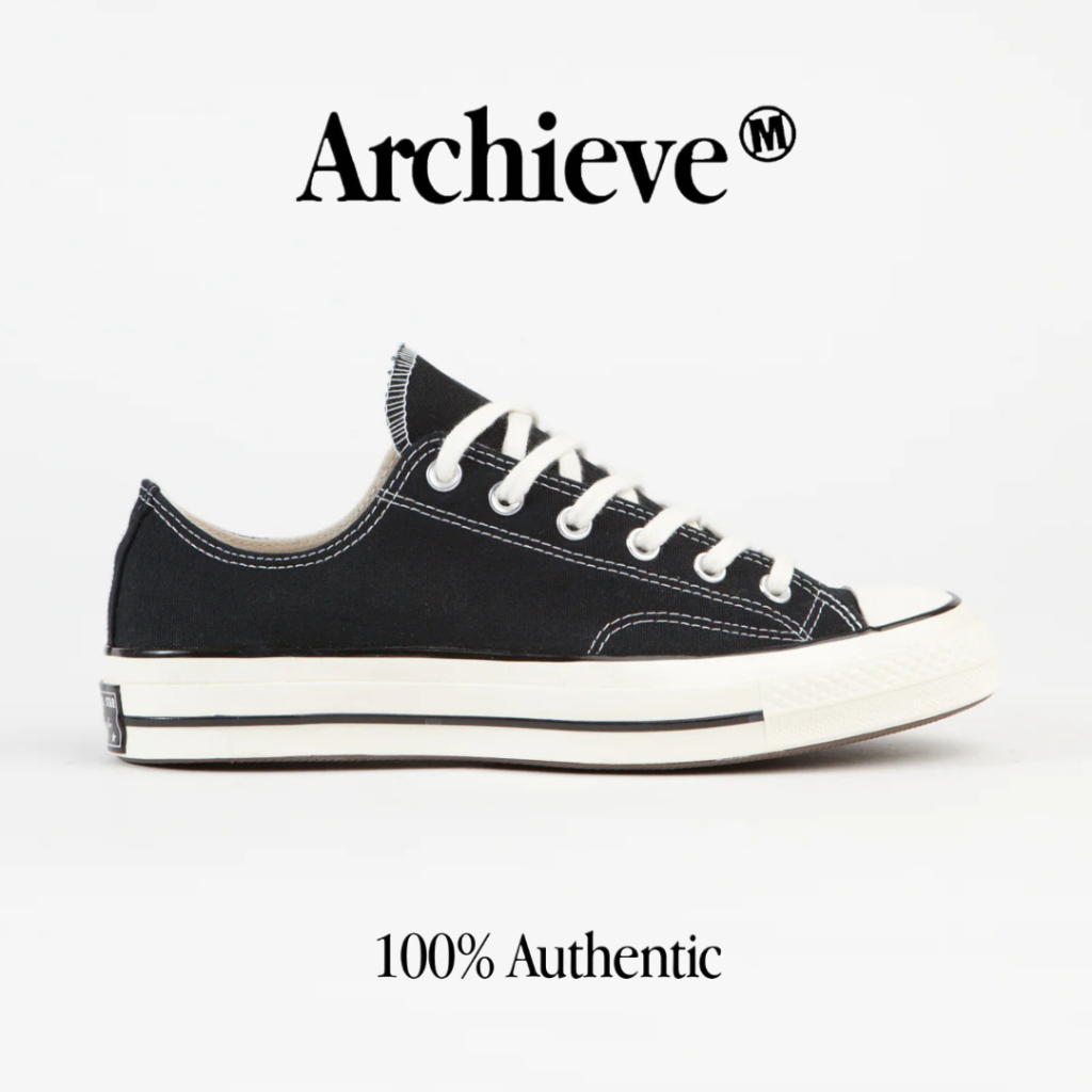 Converse 70s Low Black White Egret