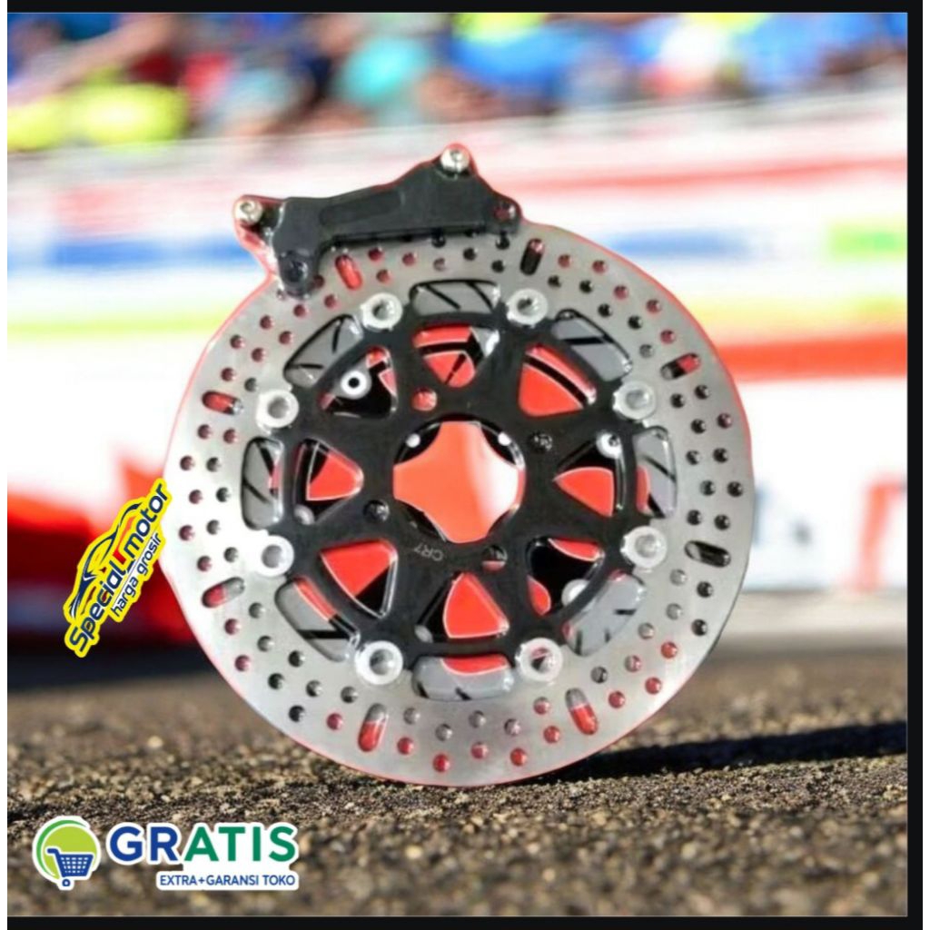 GENASTALA - PIRINGAN VARIASI CAKRAM BEAT ESP FI, SCOOPY, BEAT STREET, VARIO PLUS BREKET UKURAN 260MM