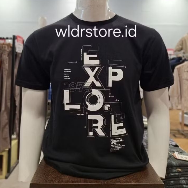 CARDINAL CASUAL ORIGINAL KAOS PRIA 2237 HITAM