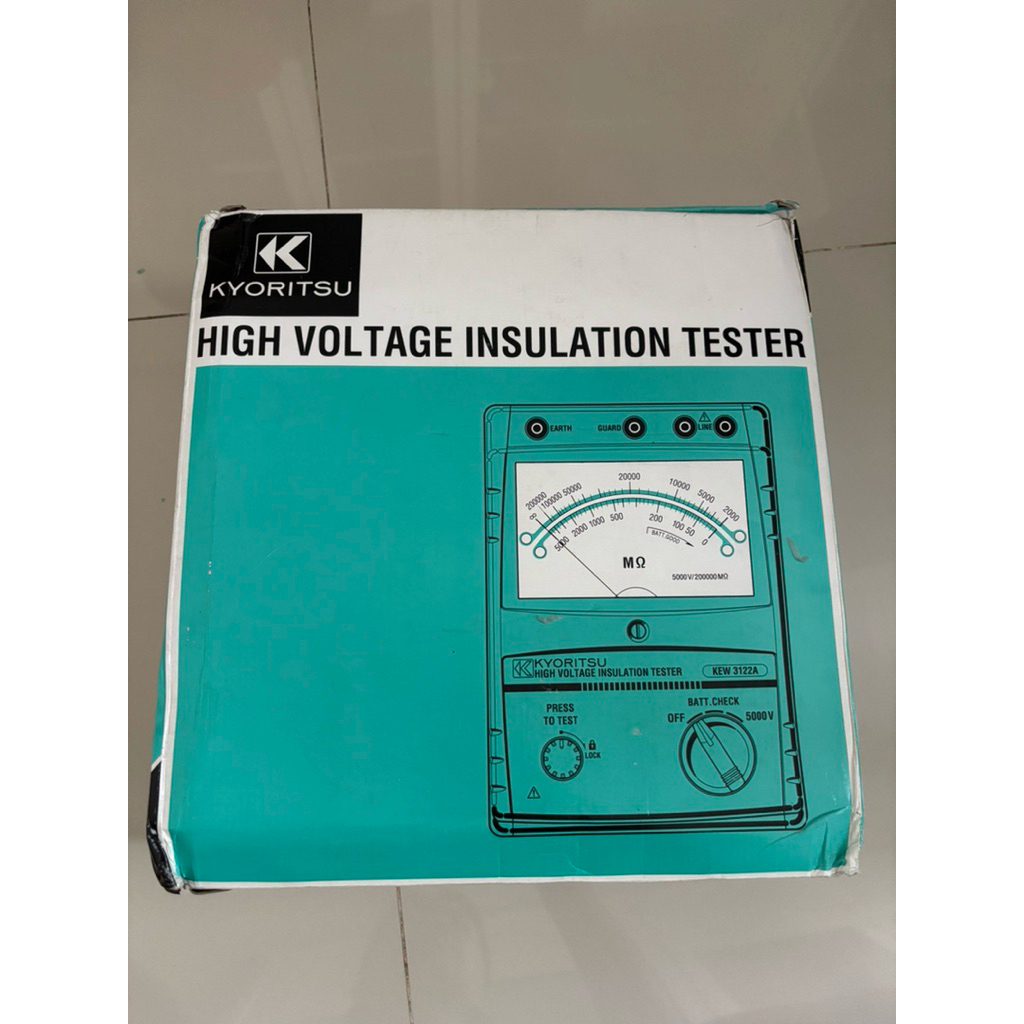 Kyoritsu Insulation Tester 3122A