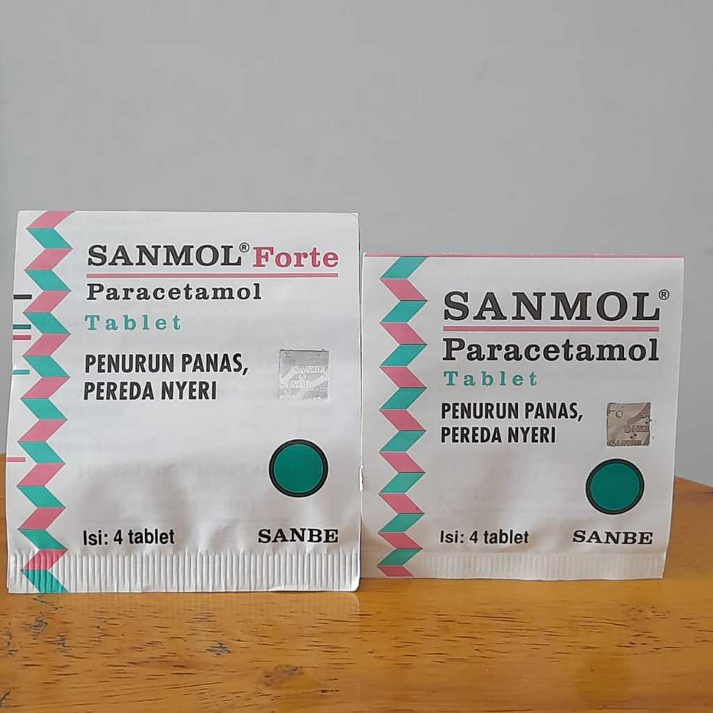 SANMOL TABLET & SANMOL FORTE ISI 4 TABLET
