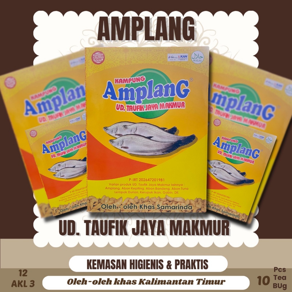 KAMPUNG AMPLANG KHAS KALIMANTAN TIMUR