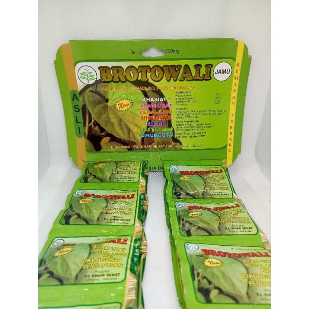 Kapsul Brotowali 100%Original