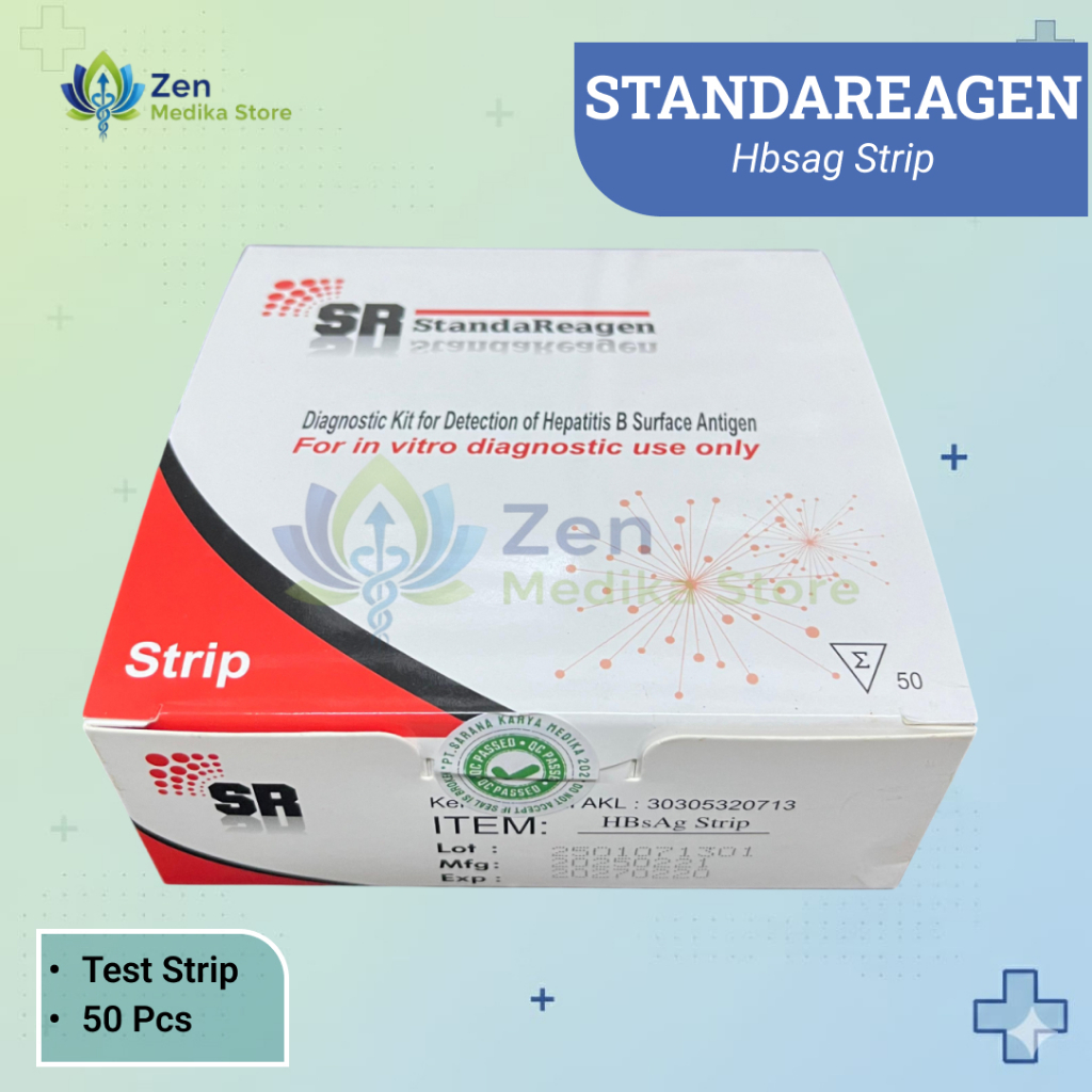 HBsAg TEST STRIP (50 TEST) | STANDAREAGEN