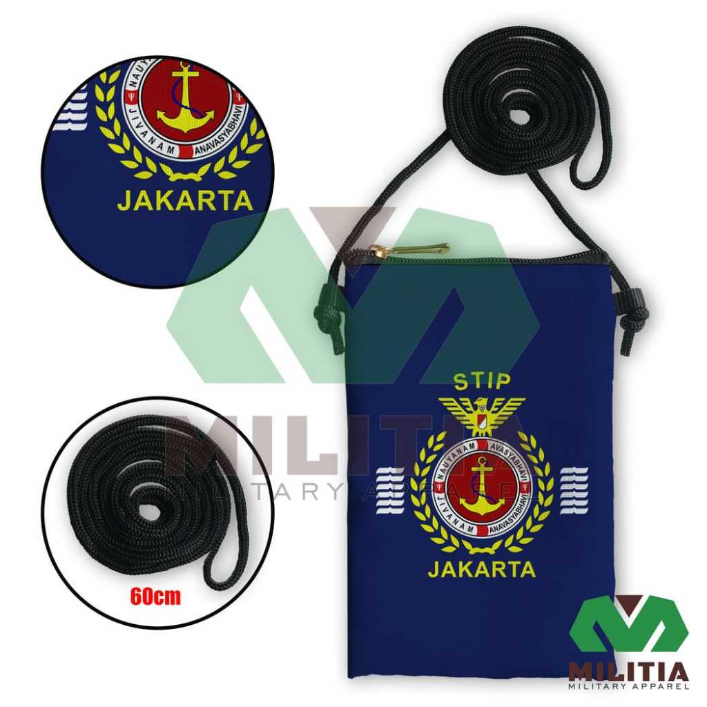 Tas Sling Bag STIP JAKARTA Pelayaran