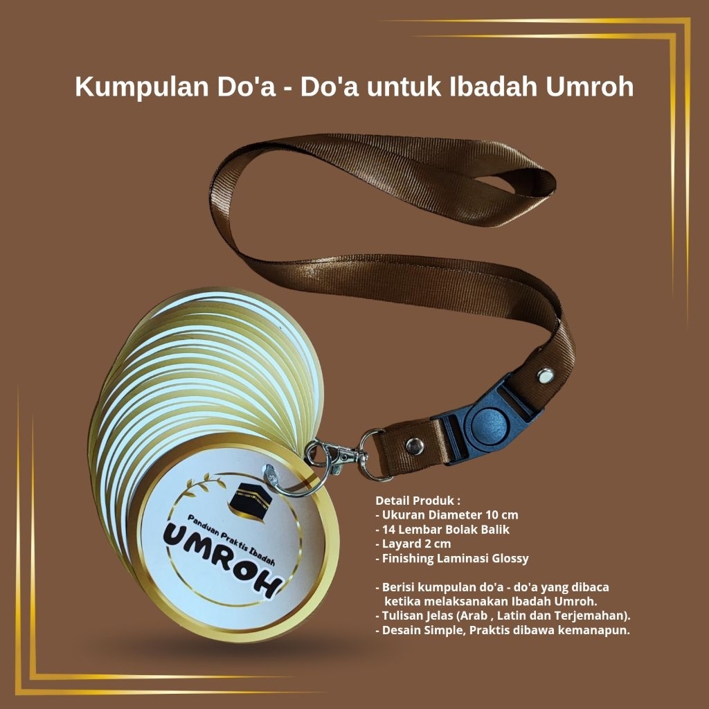 Buku Doa Haji dan Umroh / Buku Panduan Haji dan Umroh / Catatan Doa Umroh / Panduan Praktis Umroh