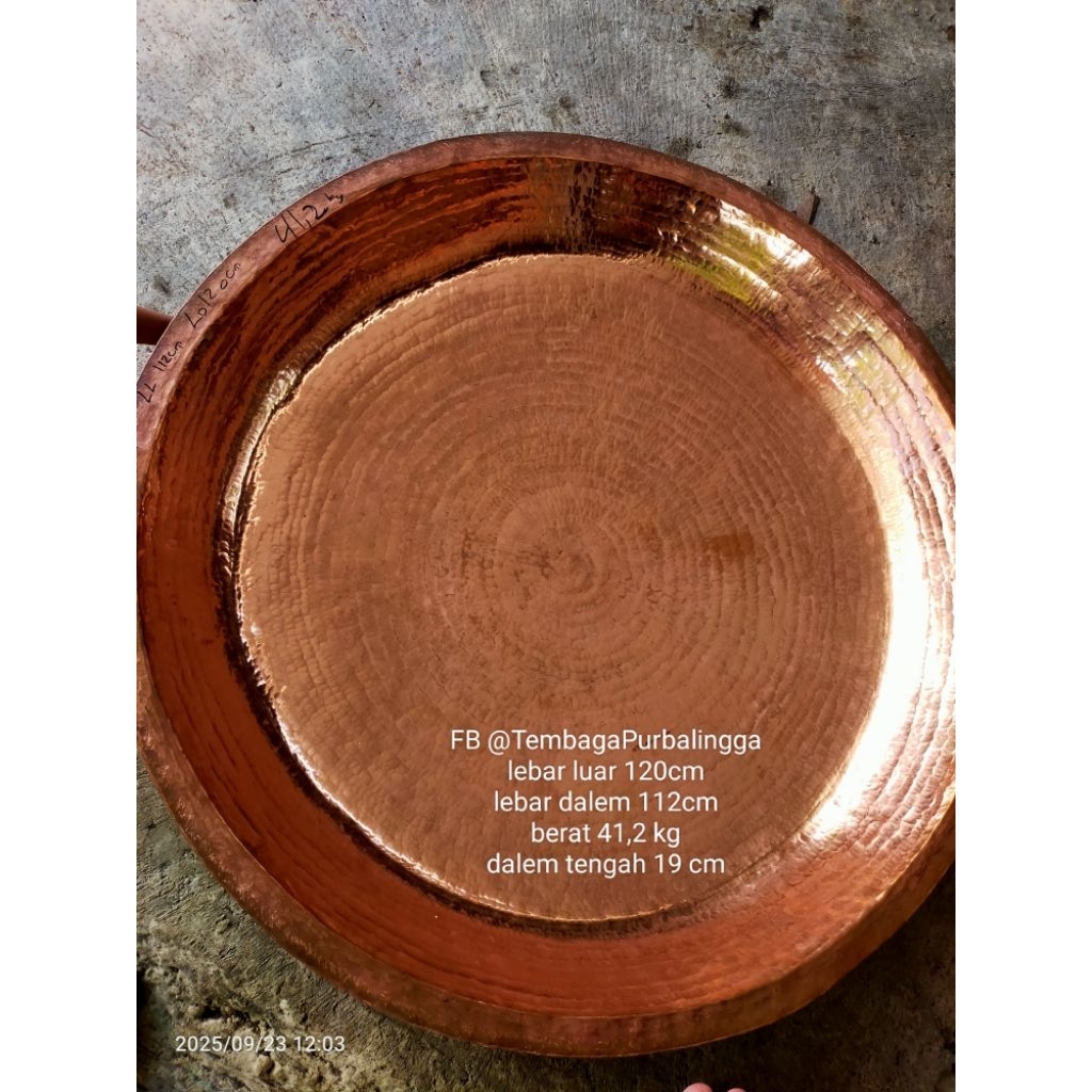Jadi/kenceng/wajan tembaga buat bikin adonan jenang/dodol Ready Stok