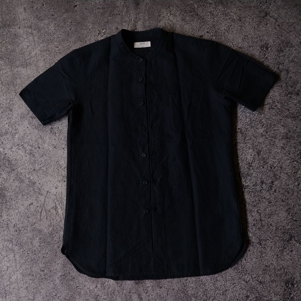 KEMEJA SHANGHAI UNIQLO "NAVY" [ Original ]