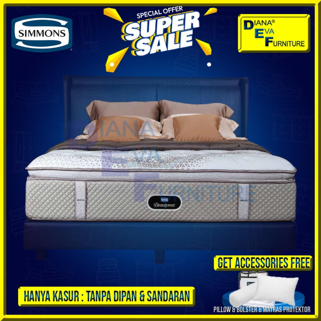Simmons Prestige Kasur Springbed (Mattras Only)