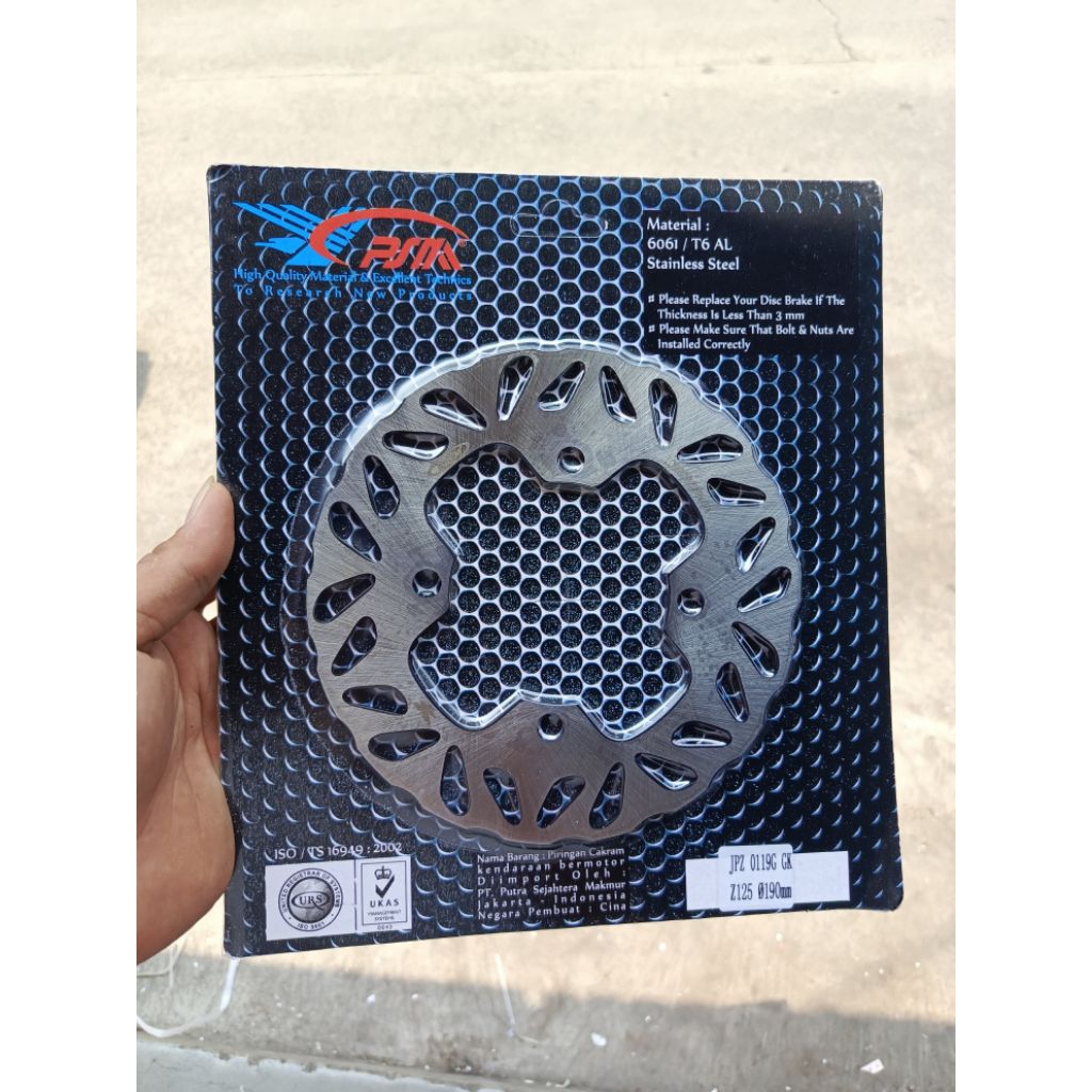 piringan cakram psm  standar belakang Yamaha Jupiter MX new Jupiter MX 135 Yamaha z 125