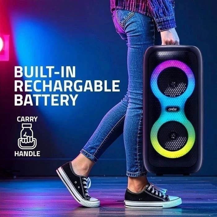 New Deals Hot Product Speaker Bluetooth Portable Suara Jernih Full Bass Fleco F-4295 Rgb Led Bonus