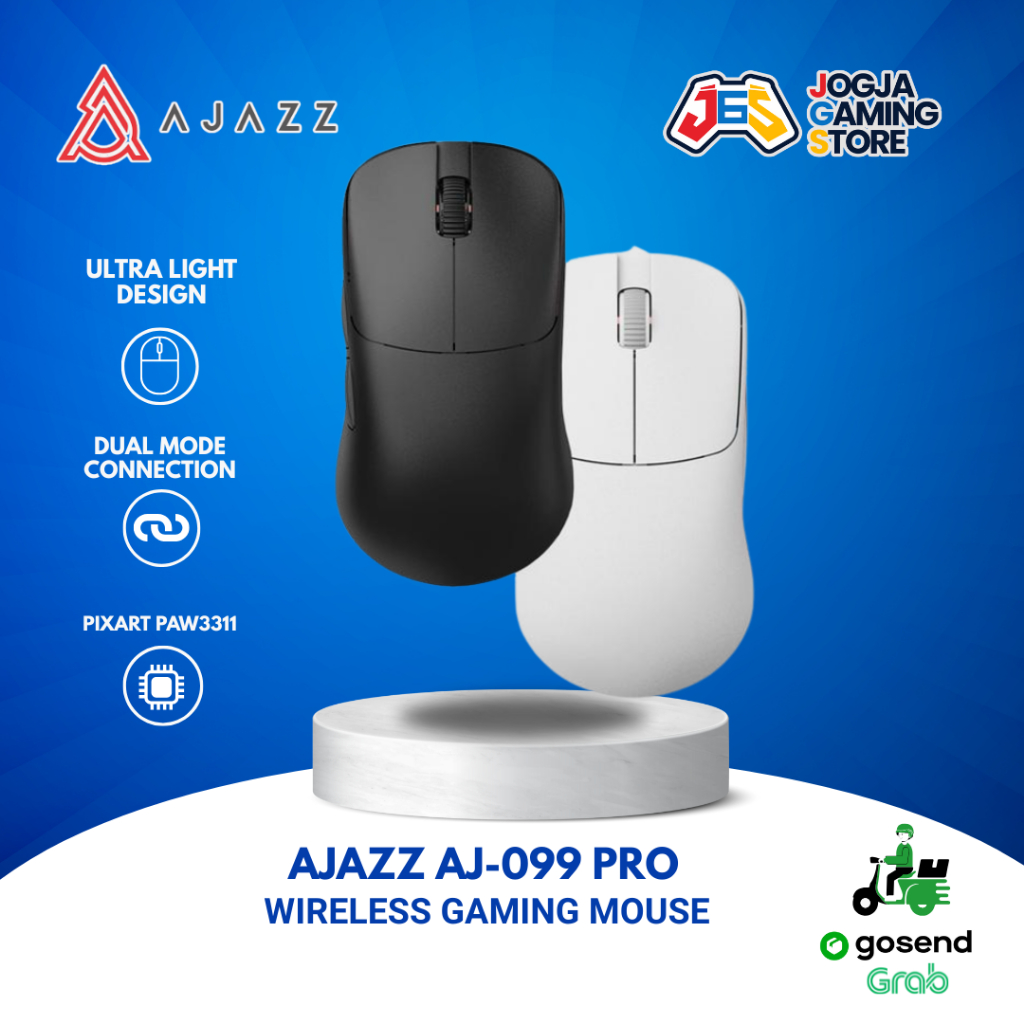 Ajazz AJ099 PRO / AJ-099 PRO Ultra Lightweight Dual Mode Gaming Mouse